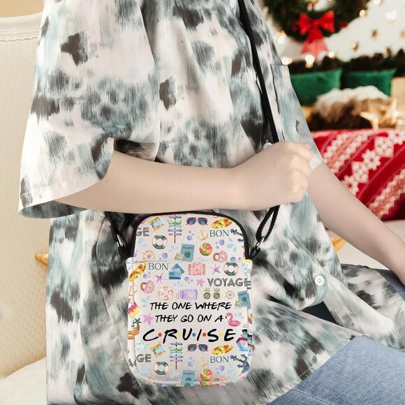 Travel Essential: 5.9-Inch Multifunctional Crossbody Bag for All Occasions - Picture 5 of 7